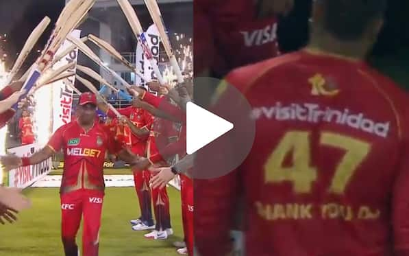 [Watch] 'Thank You DJ' - TKR's Special Tribute For Champion Dwayne Bravo